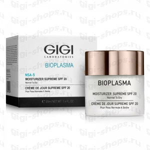 BIOPLASMA Moist Supreme SPF 20 Крем увлажняющий для нормальной и сухой кожи с  Артикул 24034